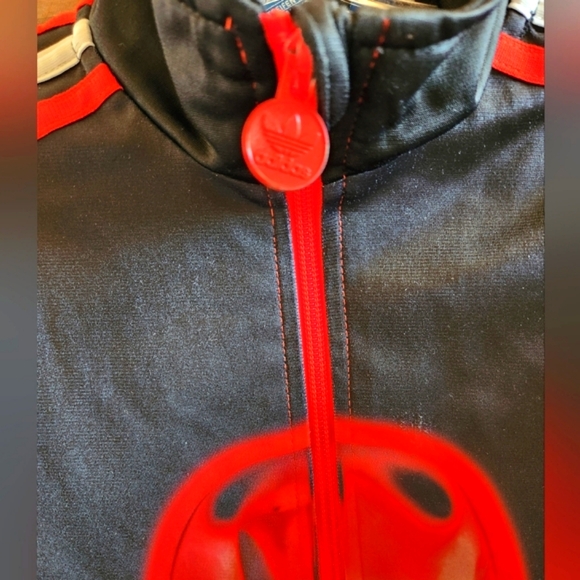 ADIDAS x STAR WARS Darth Vader Unisex Kids Teen Ltd Ed RARE Track Zip Up Jacket - Picture 4 of 16